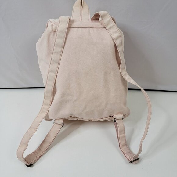Winnie the Pooh Pink Canvas Backpack – "Smackerals & What-Nots" 16"x14"x6" - Picture 6 of 14